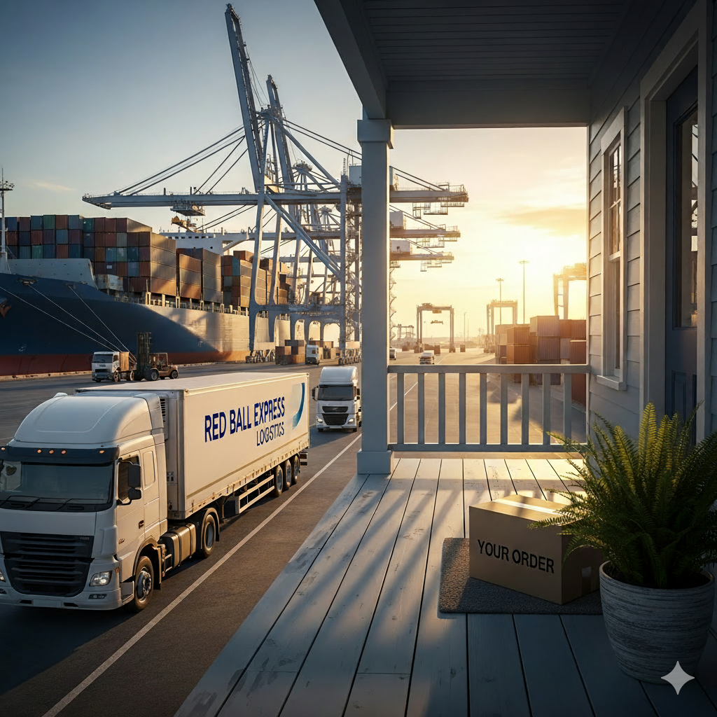 From Port to Porch- The Critical Role of Trucking in E-Commerce Growth